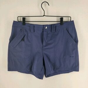 Willit Golf Hiking Shorts Quick Dry Athletic Casual Summer Shorts Womens 8 Blue